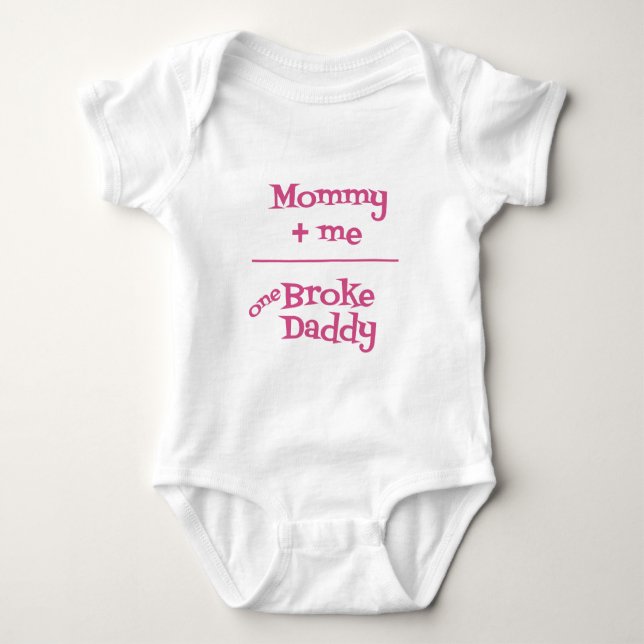 Mummy Plus Me Shirt (Pink) (Front)