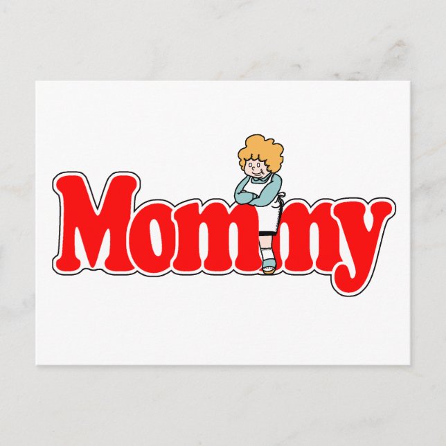 Mummy Postcard (Front)