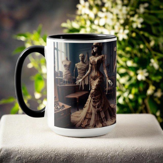 Mummy Queen Steampunk Vintage Victorian  Mug (Creator Uploaded)