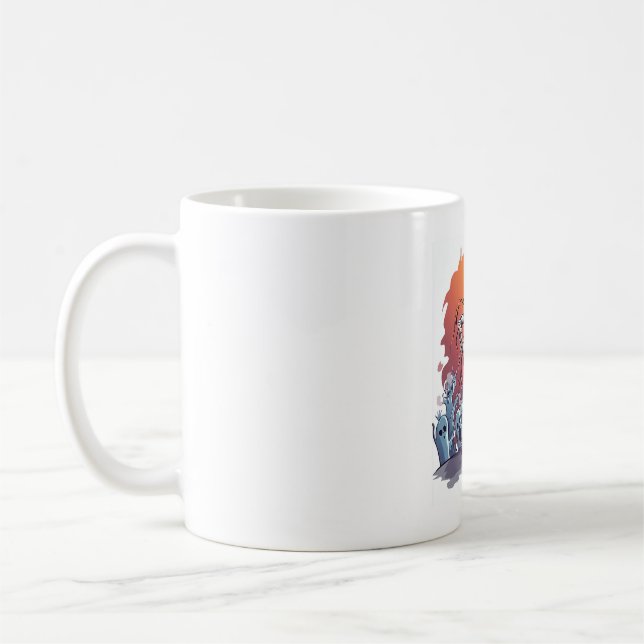 Mummy Rock Star Coffee Mug (Left)
