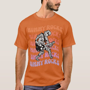 Mummy Rocks Halloween Mummy Bandage Wrap Momster G T-Shirt