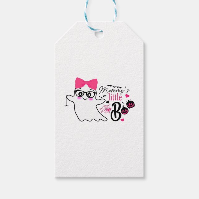 Mummy’s Boo Halloween Gift Tags (Front)