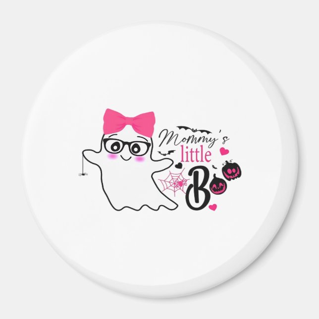 Mummy’s Boo Halloween Magnet (Front)