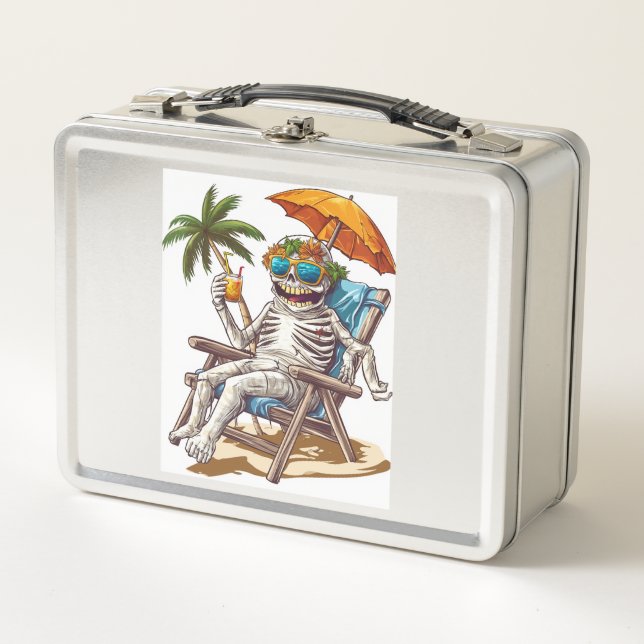  Mummy�s Day Off Metal Lunch Box (Front)