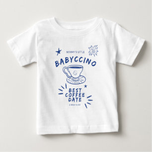 Mummy’s Little Babyccino Coffee Date Baby T-Shirt