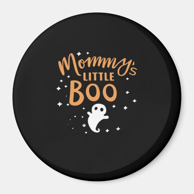 Mummy’s Little Boo - Happy Halloween Magnet (Front)
