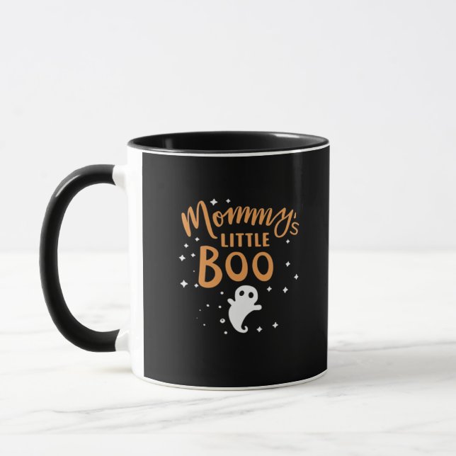 Mummy’s Little Boo - Happy Halloween Mug (Left)
