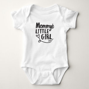 Mummy’s Little Girl New Mum Designs Girl Design Baby Bodysuit