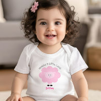 Mummy’s Little Lamb Baby Girl Pink Sweet Cute