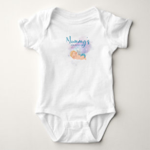 Mummy’s little warrior angel baby bodysuit 