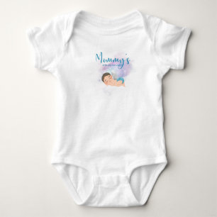 Mummy’s little warrior angel baby bodysuit 