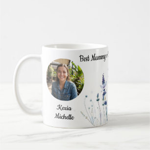 Mummy’s Wildflowers Personalized Birth Month Flowe Coffee Mug