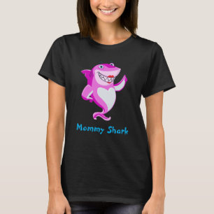 Mummy Shark   Funny Personalised T-Shirt
