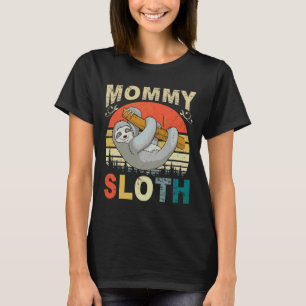 Mummy Sloth Matching Family For Menwomen T-Shirt