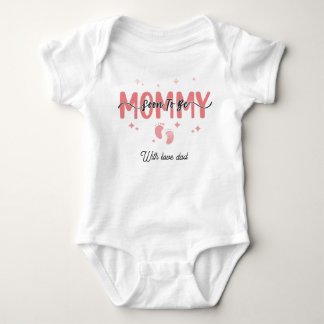 Mummy soon to be baby bodysuit