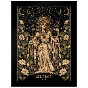 Mummy, Starlit Tarot Art Postcard