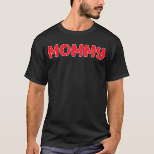 Mummy Strawberry Pattern Mother Day Strawberry T-Shirt