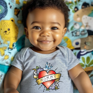 Mummy Tattoo Baby Bodysuit