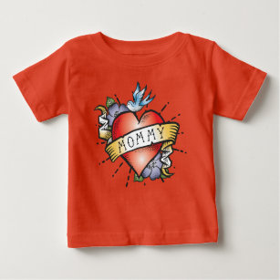 Mummy Tattoo Baby T-Shirt