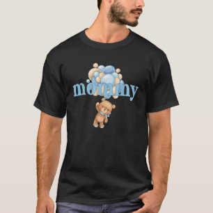 Mummy Teddy Bear 1st Birthday Boy Family Matching T-Shirt