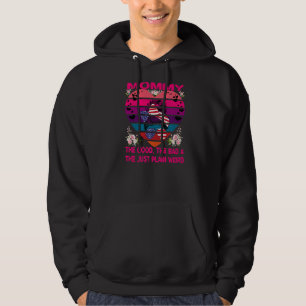 Mummy The Good The Bad & The Just Plain Weird Moth Hoodie