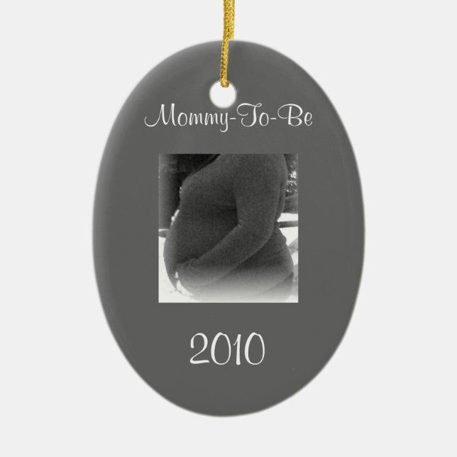 Mummy-To-Be, 2010 Ornament (Front)