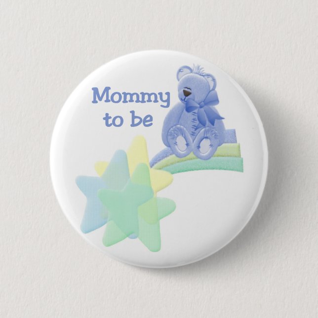 Mummy to Be 6 Cm Round Badge (Front)