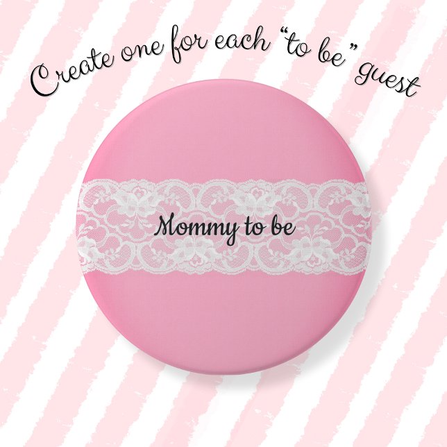 Mummy To Be 7.5 Cm Round Badge (Creator Uploaded)