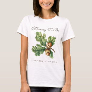 Mummy To Be Autumn Woodland Baby Shower T-Shirt