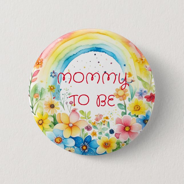 Mummy to be | Baby Shower Button (Front)