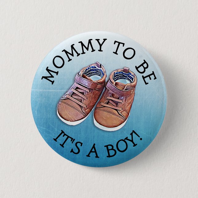Mummy to be Baby Shower Button (Front)