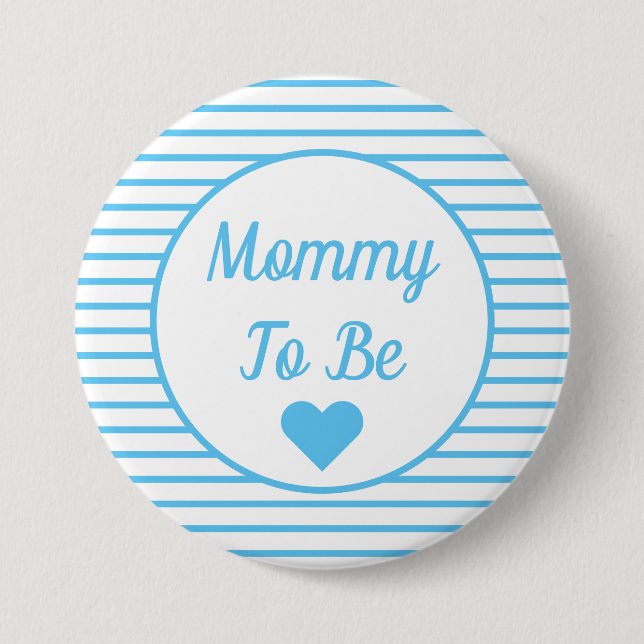Mummy To Be Baby Shower Button (Front)