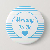 Mummy To Be Baby Shower Button
