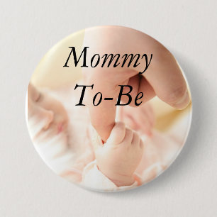 Mummy to be Baby Shower Button