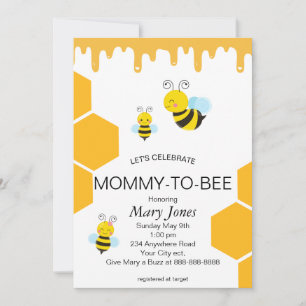 Mummy To Be Baby Shower Invitation