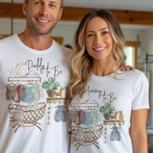 Mummy to Be Boho Nursery Baby Clothes Maternity T-Shirt