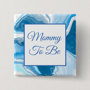 Mummy To Be Boy's Baby Shower Button