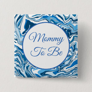 Mummy To Be   Boy's  Baby Shower    Button