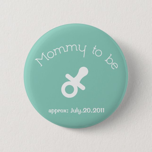 Mummy to be Button (Front)