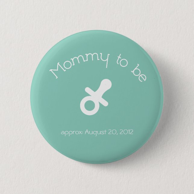 Mummy to Be Button (Front)