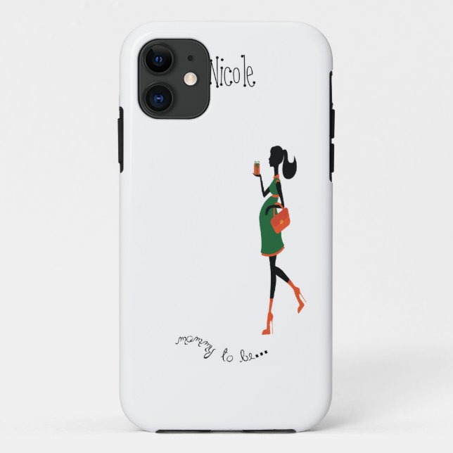 Mummy to Be Cell Phone Case (Back)