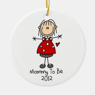 Mummy To Be Dated 2012  Keepsake Ornament