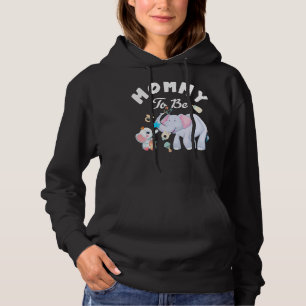Mummy To Be Elephant Baby Shower Mother's Day 1 Hoodie