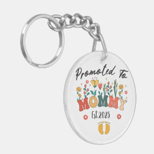 Mummy-to-Be est. 2025: New Mother’s Keepsake Key Ring