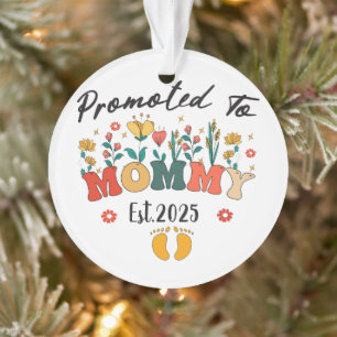 Mummy-to-Be est. 2025: New Mother’s Keepsake Ornament
