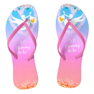 Mummy To Be Flip Flops
