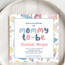 Mummy to be Gender Neutral Rainbow Coloful