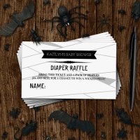Mummy To Be | Halloween Baby Shower Diaper Raffle