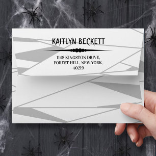 Mummy To Be   Halloween Baby Shower Envelope