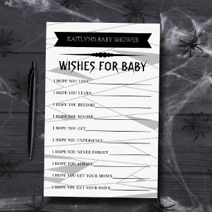 Mummy To Be   Halloween Baby Shower Wishes